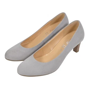 Gabor Soft & Smart Almond Toe Grey Formal Classic Court Shoes Heels UK 5 EU 38 - Picture 1 of 19