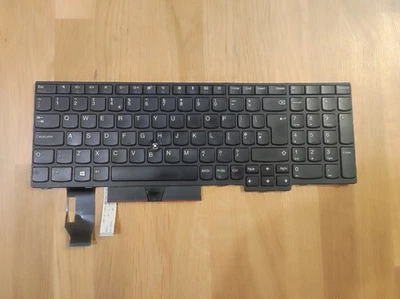 Clavier Lenovo ThinkPad L580/L590/E580/E590/T590 - Model UK-QWERTY - Photo 1/3