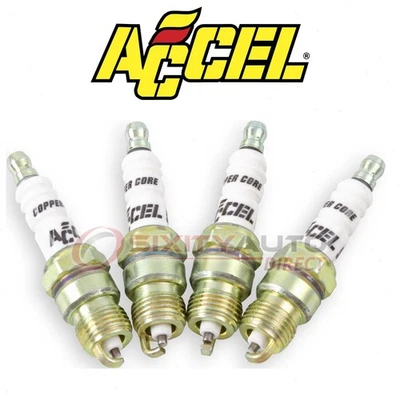 ACCEL Spark Plug for 1970-1972 Chevrolet Brookwood 5.0L 5.7L 6.6L V8 - vq - Image 1 of 4
