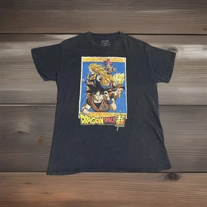 Dragon Ball Super Herren T-Shirt Medium Vintage Faded Black - Bild 1 von 3