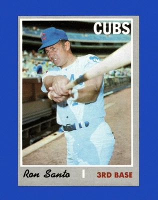 1970 Topps Set-Break #670 Ron Santo EX-EXMINT *GMCARDS* - Image 1 of 2