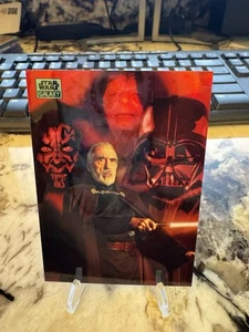 2022 Topps Star Wars Galaxy Sith Lords rifrattore acquatico /199 - Foto 1 di 2