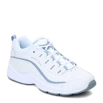 Women's Easy Spirit, Romy Walking Shoe ROMY WHMBL 130 White Lt Blue BLEND - Image 1 of 4