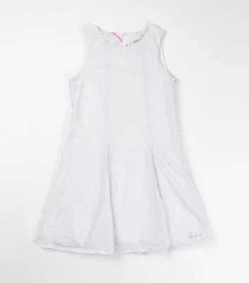 Vestido vintage Burberry gris claro brillante para niños talla 14 años / 158 cm Foto 1 de 4