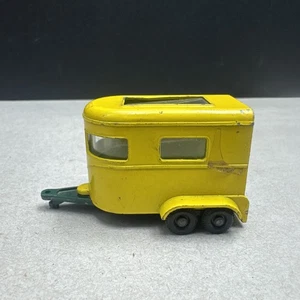 Matchbox Lesney No. 1966 vintage Remolque 43 para ganado/caballo - hecho en inglaterra leer - Imagen 1 de 6