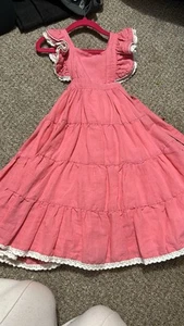 WDW Well Dressed Wolf Pink Azalea Pink Naomi Maxi Dress Size 2 Years - Picture 1 of 1