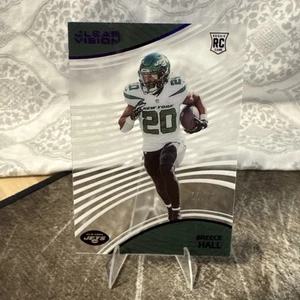 2022 Panini Chronicles - Clear Vision Rookies Breece Hall #CVR-2 Purple /49 (RC) - Picture 1 of 2
