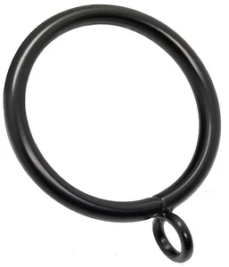 Curtain Rings Made of Metal with Eyelets 1.5-Inch Inner Diameter Fit Up to 1 ... - Picture 1 of 4