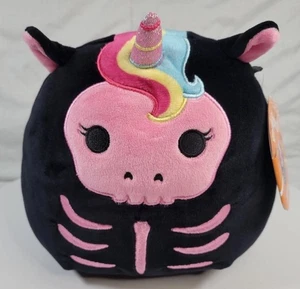 Secchio trattamento Halloween Squishmallows Sketlana lo scheletro nuovo con etichetta - Foto 1 di 8