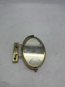 Vintage Lou Taylor Italy Swivel Gold Mirror Only Replacement for Purse Handbag - Picture 1 of 4