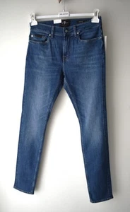 7 For All Mankind Paxtyn Special Edition Medium Blue Cotton Denim Jeans Size 30 - Picture 1 of 5