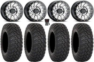 Raceline Squad Bdlk 15" Wheels +38mm 33" RT320 Tires Can-Am Commander Maverick - Image 1 of 4