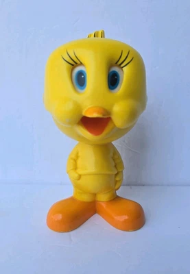 Vintage 1976 Mattel Warner Bros Tweety Bird Looney Tunes Talking Pull String Toy - Image 1 of 4