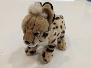 SOS Afrikanischer Serval Raubkatze Save Our Space Realistisches Plüschtier Stofftier Gefleckt - Bild 1 von 5