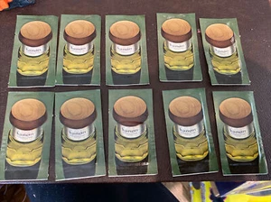 KANON COLOGNE FOR MEN VINTAGE Sample Lot Of 10 Towelettes 100% Authentic Usable - Picture 1 of 5