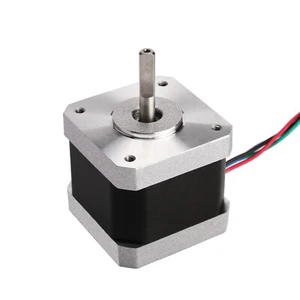 1PC Stepper Motor Nema17 flat shaft 0.3Nm 4wires 1.0A 17HS3410-02 DIY 3D printer - Picture 1 of 7