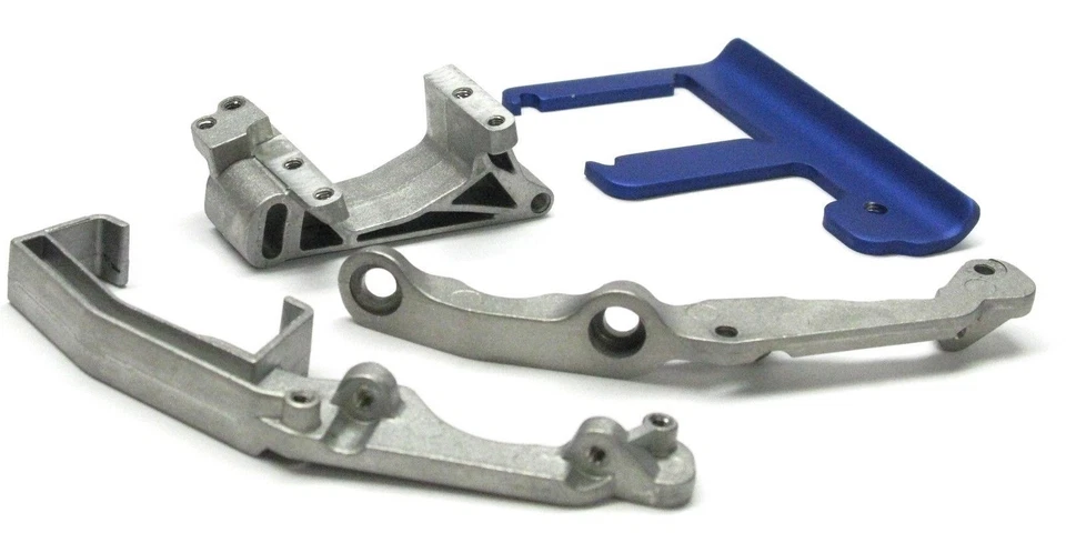 Fits Traxxas Slayer PRO 4x4 59076-3 - Aluminum ENGINE MOUNTS 5360 revo 3.3 motor - Image 1 of 1