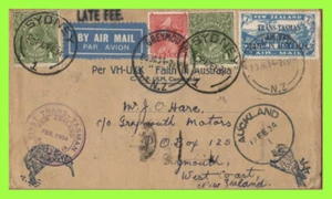New Zealand/Australia 1934 First Trans-Tasman Flight per 'Faith in Australia' La - Picture 1 of 2
