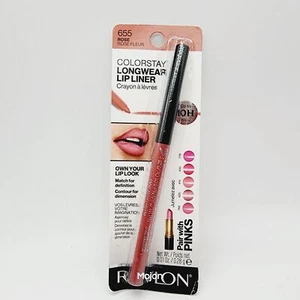 Revlon Colorstay Longwear Lip Liner 655 Rose Pair With Pinks - Picture 1 of 4