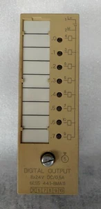 6ES5 421-8MA11 Digital Output 8x24Vdc 0,5A per Simatic S5 90-95-100U - Foto 1 di 3