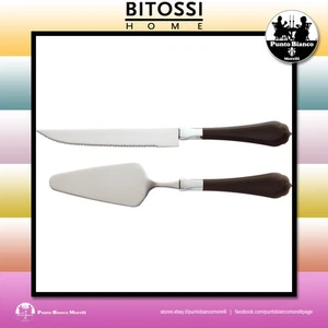 BITOSSI HOME. ROMANTIC Set pala e coltello torta | Set of cake knife and server - Picture 1 of 4