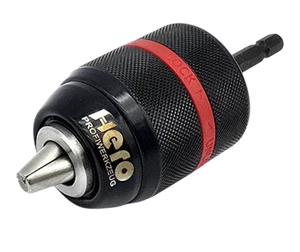 Schnellspannfutter Bohrfutter HEX 1/4" Metallkörper Bohrkopf 2-13mm 1/2" HERO - Bild 1 von 8