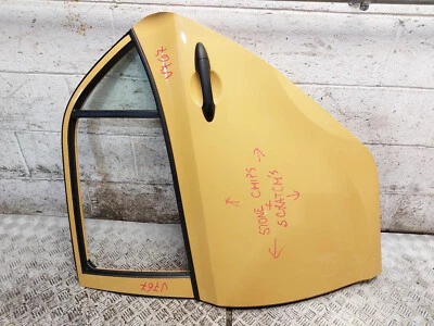 KIA PICANTO MK3 COMPLETE DOORS REAR LEFT PASSENGER SIDE IN YELLOW 2020 - Image 1 of 4