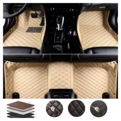 For Toyota Avalon Car Floor Mat Carpet All Models Waterproof PU Leather Mats A+ - Image 1 of 4