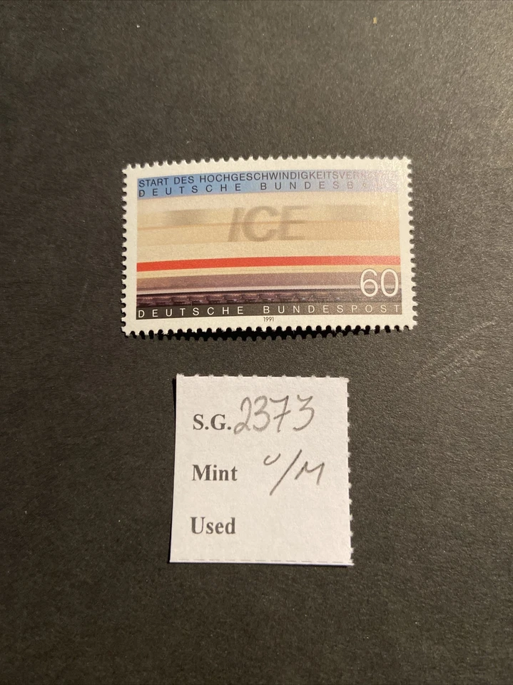 Germany SG 2373 MNH 1991 Inter City Express - Image 1 of 2