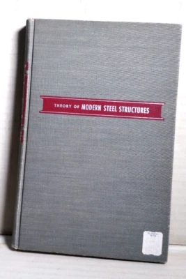 Theory of Modern Steel Structures  1950 Abridged edition B45 - Image 1 of 4