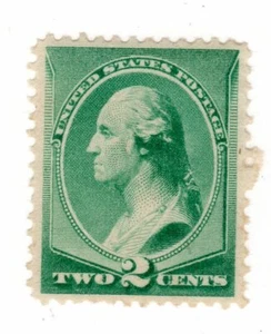 Sc# 213 NH unused distrubed gum 2c 1887 Issue - Picture 1 of 2