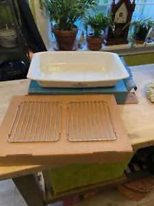 Corningware Blue Cornflower P-76 Lasagna/ Roasting Pan Large Excellent Condition - Picture 1 of 19