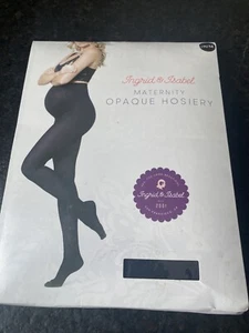 Isabel Maternity by Ingrid & Isabel Black Opaque Tights Size S/M New - Bild 1 von 2