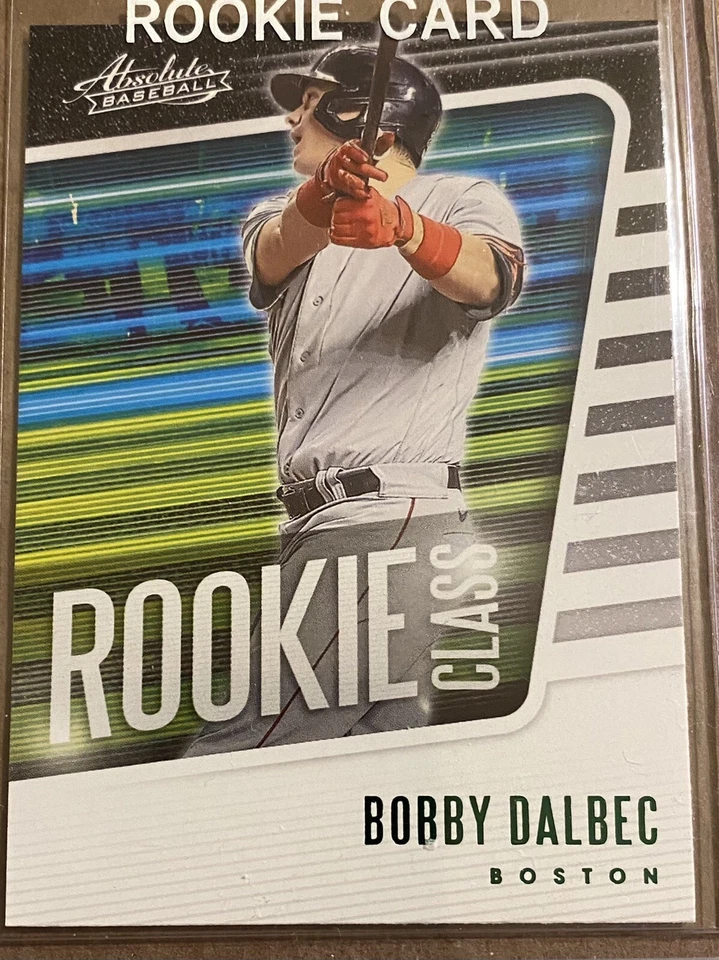 Bobby Dalbec RC 2021 Absolute Rookie Class #RC-13 Green Parallel - Image 1 of 2