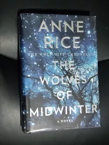 Signed Anne Rice Wolves of Midwinter Wolf Gift Chronicles Hardcover Near Fine - Picture 1 of 3