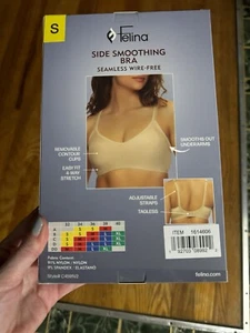 Felina Women's 2 Pack Side Smoothing Bra Multi Color NWT - Picture 1 of 3