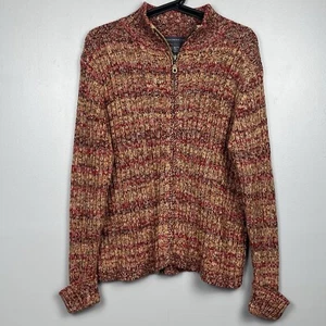 Northern Isles Women's Full Zip Chunky Knit Sweater Size XL Casual, Gradma, Boho - Picture 1 of 10