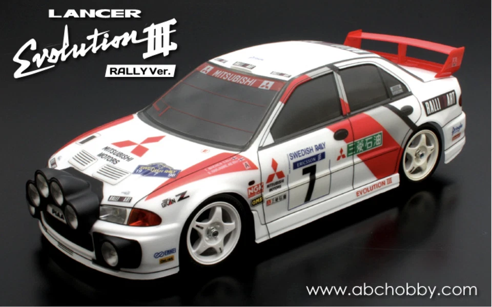 ABC-Hobby 66148 1/10 Mitsubishi Lancer Evolution 3 Rallye Version - Bild 1 von 4
