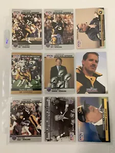 🔥STEELERS 3-Sheets Football Cards LOT-W/BONUS 9 more cards behind each sheet!🔥 - Picture 1 of 3