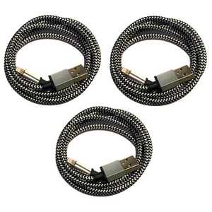 1m + 2m + 3m Nylon USB Ladekabel für iPhone 13 mini Pro iPhone 12 iPhone SE iPad - Bild 1 von 1
