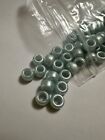 100 Pony Beads Different Colours 9x6mm Barrel Shape