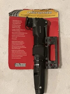 Planet Bike Micromite Dual Stage Mini Pump New - Picture 1 of 3