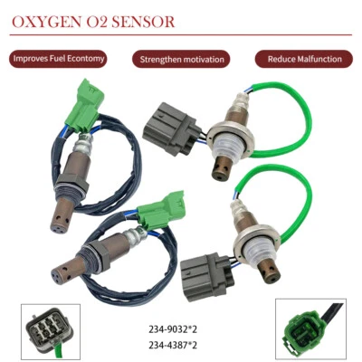 4Pcs Upstream+Downstream Oxygen Lambda Sensor For 2006 Suzuki Grand Vitara 2.7L - Image 1 of 4