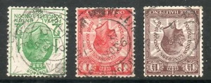 GB GV 1929 PUC Inverted set used, sg 434wi-436wi  - Picture 1 of 1