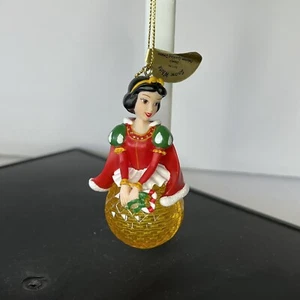 Bradford Exchange Disney Princess Snow White Sparkling Dreams Christmas Ornament - Picture 1 of 8