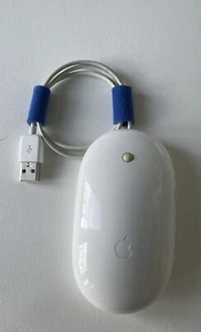 Apple Mighty Mouse A1152 2058 USB Wired iMac MacBook mac mini pro air mouse - Picture 1 of 8