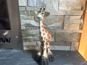 John Raya Beasties of the Kingdom Geraldine Giraffe 1981 - signed - Picture 1 of 14