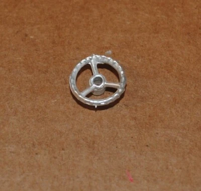 CORGI FORD / MF STEERING WHEEL WHITE METAL - Image 1 of 2