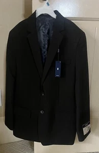 Izod boys Dress black Suit jacket fully lined blazer size 14 new $85 - Picture 1 of 7