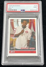 2005 Bazooka Mini Jay-Z #216 Rookie RC PSA 9 MT LOW POP Beyoncé Renaissance